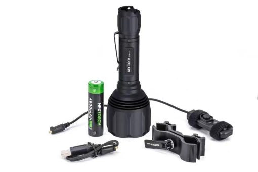 Nextorch Hunting Set Rechargeable Torch, Max Long Range, 7 Modes